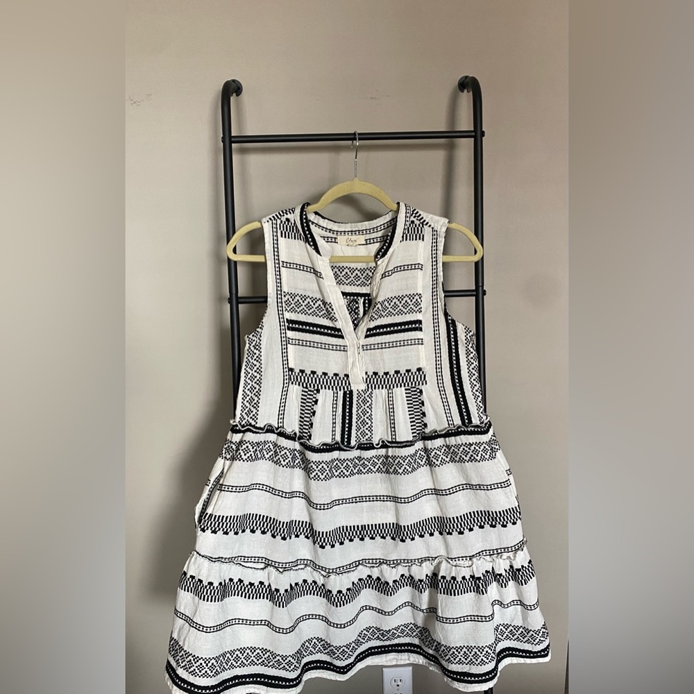 Black and White Dress